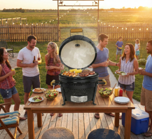 Pitmaster Pro 16 Complete Bundle — Ceramic Kamado + 6 Accessories + Free Shipping