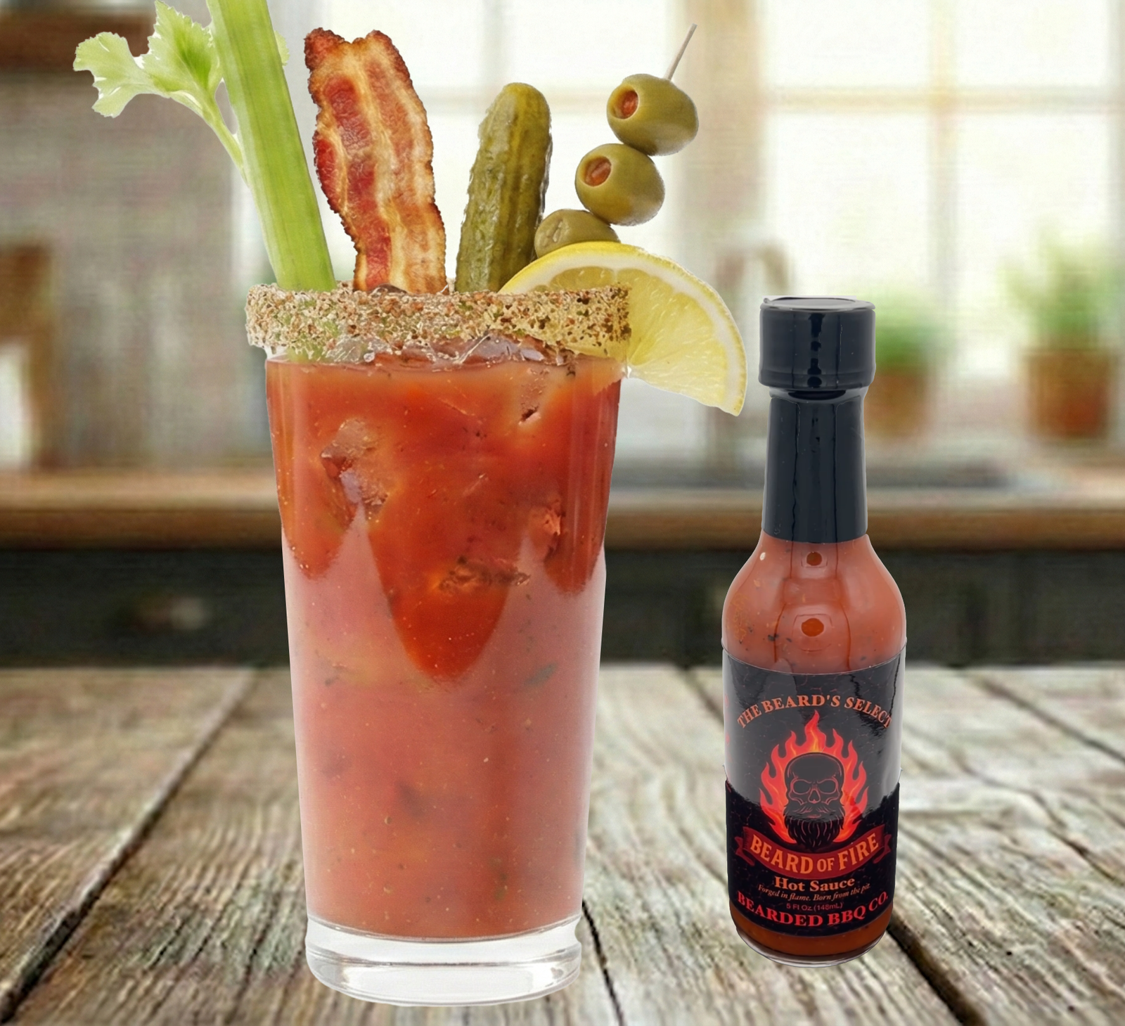 The Bearded Mary Bloody Mary Cocktail