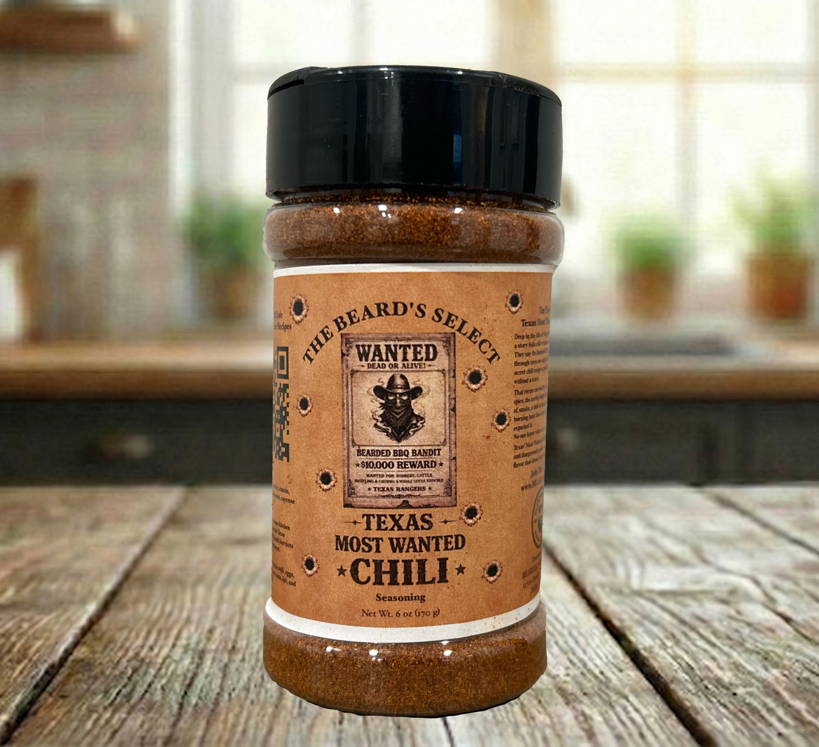 TEXAS MOST WANTED CHILI THE BEARDS SELECT: TEXAS MOST WANTED CHILI SEASONING