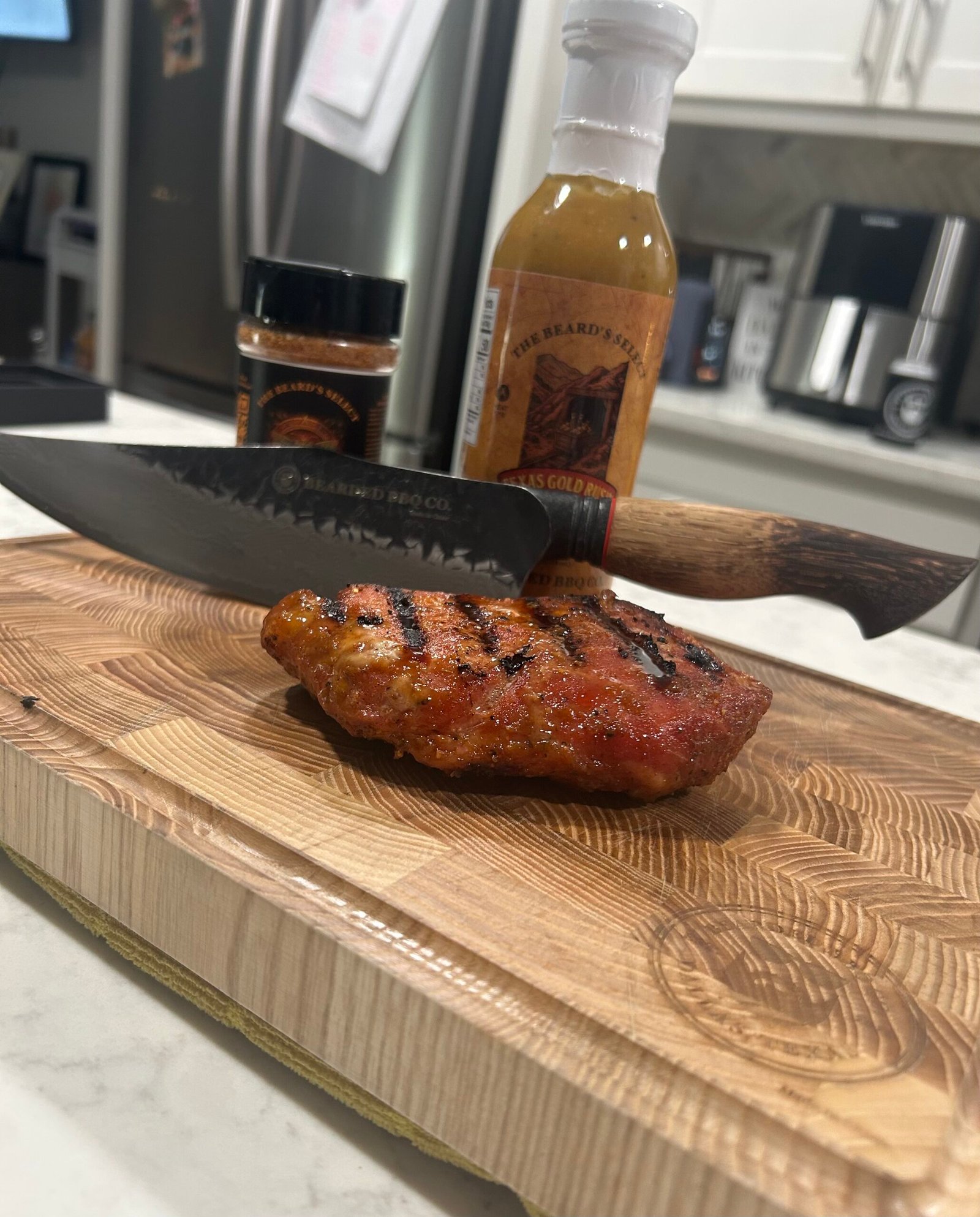 BEARDED BBQ Pork Chop