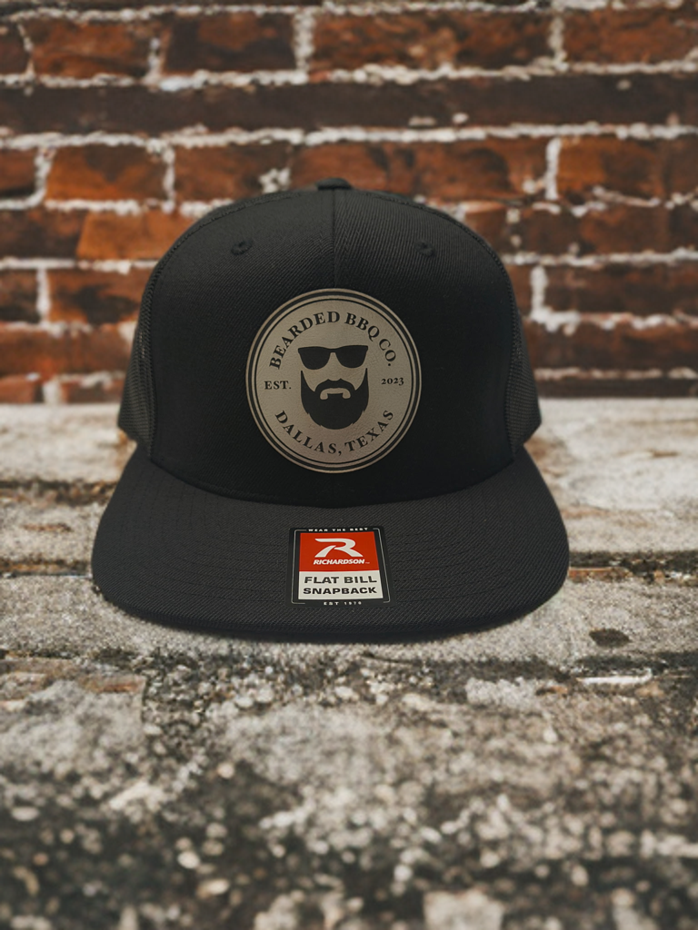 BEARDED BBQ Signature Hat - Flat Brim