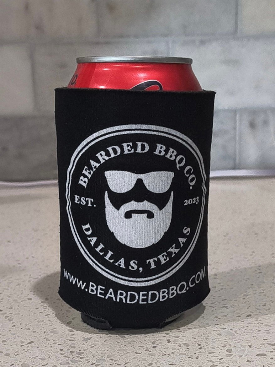 BEARDED BBQ CO. KOOZIE
